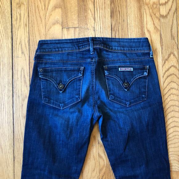 Hudson EUC Women's Dark Wash Straight Leg Jeans Size 28 - Picture 10 of 10